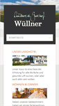 Mobile Screenshot of landgasthof-wuellner.de